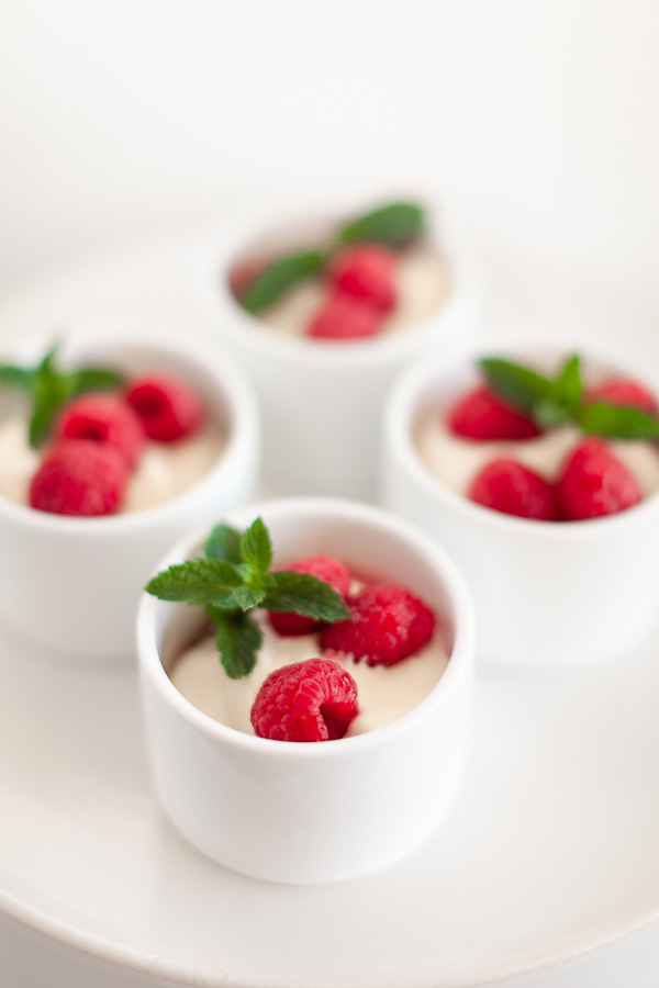 Individual Vanilla Mousse